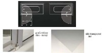 Roltechnik TV1 700 vanová zástěna výplň transparent rám stříbrný 706-7000000-01-02
